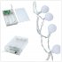 Battery Box LED Ball Bulb String Lights with White Light Garden Home Party Bar Decoration 3 5 meters 20 lights ball lights string