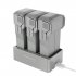 Battery Charger Portable Multifunction Quick Charging Hub Compatible For Dji Mini 3 Pro Charging Accessories grey 1111104