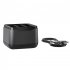 Battery Charging Hub Charging 3 Batteries Action Camera Accessories With Charging Indicator Light Charging Station Compatible For DJI OSMO Action 4 3 Cameras bl