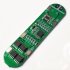 Battery Circuit Protection PCB Board for 4 Packs 18650 Lithium Battery 14 8V 16 8V green