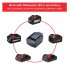 Battery Convert Adapter Compatible for Milwaukee 18v M18 to Worx 20v Lithium Battery Converter