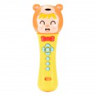 Battery Operated Baby Dynamic Microphone Toy Musical Toys with Light  Color May Vary 