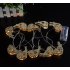 Battery Powered 10 LED Bird Wooden Warm White Linkable 4 Feet Christmas String  Lights