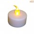 Battery Powered Flameless LED Tealight Votive Candles Light  Yellow 12Pcs 