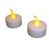 Battery Powered Flameless LED Tealight Votive Candles Light  Yellow 12Pcs 