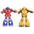 Battle Robot Remote Control Fight Robot With Battery Charging Cable Remote Control Lighting Remote Robot Gifts For Birthday blue