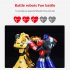 Battle Robot Remote Control Fight Robot With Battery Charging Cable Remote Control Lighting Remote Robot Gifts For Birthday blue