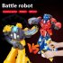 Battle Robot Remote Control Fight Robot With Battery Charging Cable Remote Control Lighting Remote Robot Gifts For Birthday blue