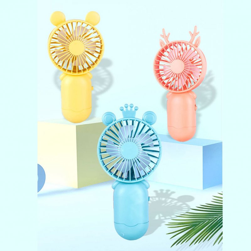 Mini Personal Fan Rechargeable Portable Hand Held Fan For Girls Women Kids Outdoor Travelling Indoor Office Home 