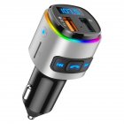 Bc41 Car Fm Transmitter Bluetooth MP3 Player Charger Cigarette Lighter 