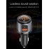Bc72 Car  Fast  Charging  Head PD Charger QC 3 0 Bluetooth compatible Hands free Fm Transmitter Metallic gray