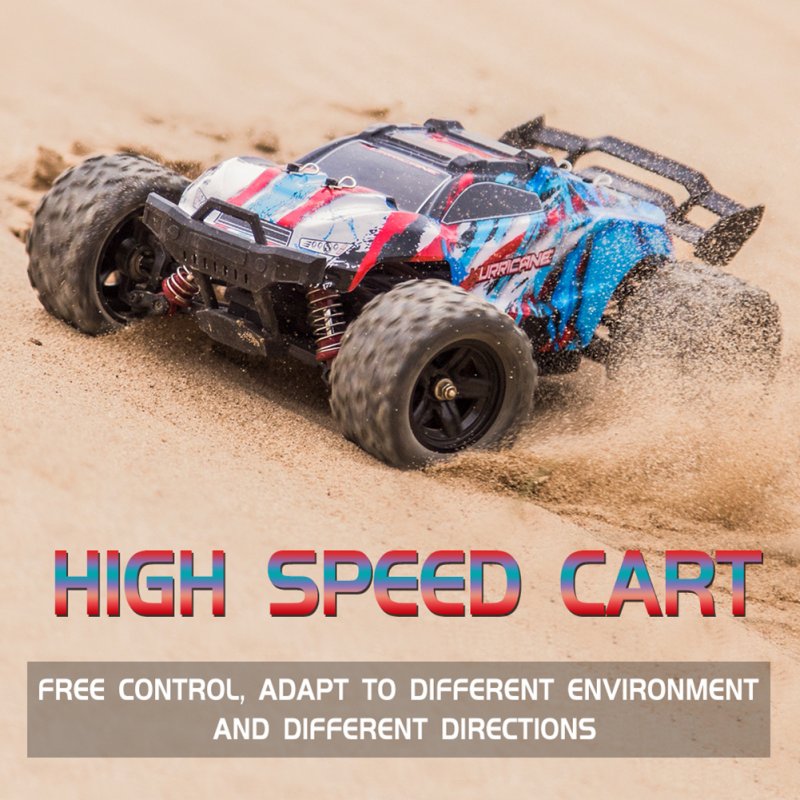 HS18322 1:18 Remote Control Racing Car 2.4GHz 45Km/h Off-Road Truck 4WD High-speed Rc Car Toy For Children Birthday Gifts green