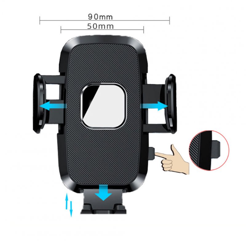 Dashboard Phone Holder Suction Cup Type 360 Widest View B