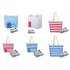 Beach Wine Tote Bag Leakproof Insulated Purse Carrier Outdoor Wine Cooler Bag 2000ml Large Capacity Insulated Cool Bag For Travel Restaurant Party Dinner Gray  