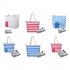 Beach Wine Tote Bag Leakproof Insulated Purse Carrier Outdoor Wine Cooler Bag 2000ml Large Capacity Insulated Cool Bag For Travel Restaurant Party Dinner Gray  