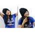 Beanie hat with earphones installed for those winter days listening to your favorite tunes 