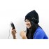 Beanie hat with earphones installed for those winter days listening to your favorite tunes 