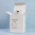 Bear Night Light 4W 2600k Silicone Cute Little White Bear Pat Light Nursery Light For Baby And Toddler Night Light For Bedroom Kids Room warm white light