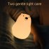 Bear Night Light 4W 2600k Silicone Cute Little White Bear Pat Light Nursery Light For Baby And Toddler Night Light For Bedroom Kids Room warm white light