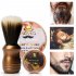 Beard Care Tool Men Beard Repair Caring Kit Beard Brush Oil Shaver Comb as picture show