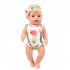 Beautiful Mini Clothes Dress for 18inches Girl Doll Kids Birthday Party Gift  Q 225 cactus rompers