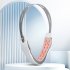 Beauty Massager For Face And Neck  Electric Face Lifting Firming Chin Vibration Massager  Blue Light Irradiation Face Lifting Belt With Remote Control White Eng