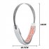 Beauty Massager For Face And Neck  Electric Face Lifting Firming Chin Vibration Massager  Blue Light Irradiation Face Lifting Belt With Remote Control White Eng