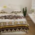 Bedding Blanket Cotton Cartoon Anime Leisure Nap Knitted Throw Blanket For Home Sofa Office Camping 130 x 160cm yellow 130 x 160CM