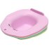 Bedpans Anti splashing Cat Toilet Litter Container Tray for Pet Training white