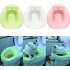 Bedpans Anti splashing Cat Toilet Litter Container Tray for Pet Training Pink