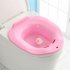 Bedpans Anti splashing Cat Toilet Litter Container Tray for Pet Training Pink