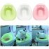 Bedpans Anti splashing Cat Toilet Litter Container Tray for Pet Training Pink