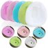 Bedpans Anti splashing Cat Toilet Litter Container Tray for Pet Training purple