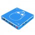 Beelink GT King Pro TV BOX 4GB 64GB Mail G31 MP2 Amlogic S922X Quad coreHiFi Loss Less Sound blue EU Plug