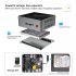 Beelink J45 Mini PC   4 128  Intel Pentium J4205  4K Ultra HD Image Display    black  US