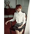 BellyLady Brand Noble Luxury Victorian Tops Women Shirt Ruffle Flounce Ladies Blouse  XXL  white 
