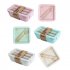 Bento Box For Office Leak Proof Sealed Lunch Dinner Containers Reusable Lunch Box With Compartments Microwave Safe  Chopsticks And Spoon Included  green Square 