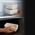 Bento Box For Office Leak Proof Sealed Lunch Dinner Containers Reusable Lunch Box With Compartments Microwave Safe  Chopsticks And Spoon Included  Beige Square 