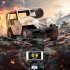 Bg1522 1 14 RC Car Toys 2 4ghz Full Scale Proportion 4wd 15km h Off road Buggy Car with Drive Lights Army Green