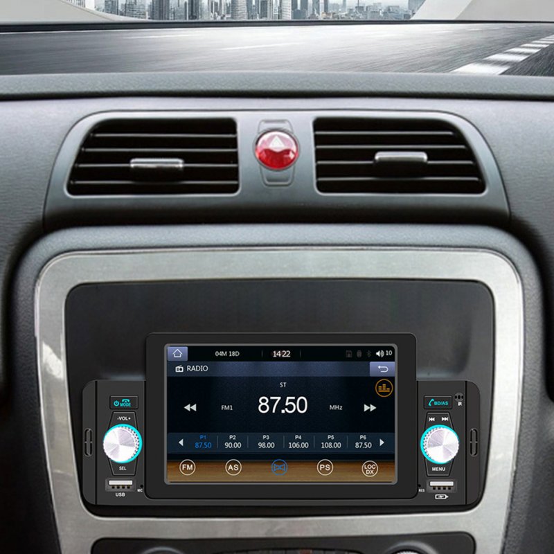 5-inch 1 Din Car Mp5 Player Bluetooth Mp4 Radio for Carplay Mobile Phone Interconnected 