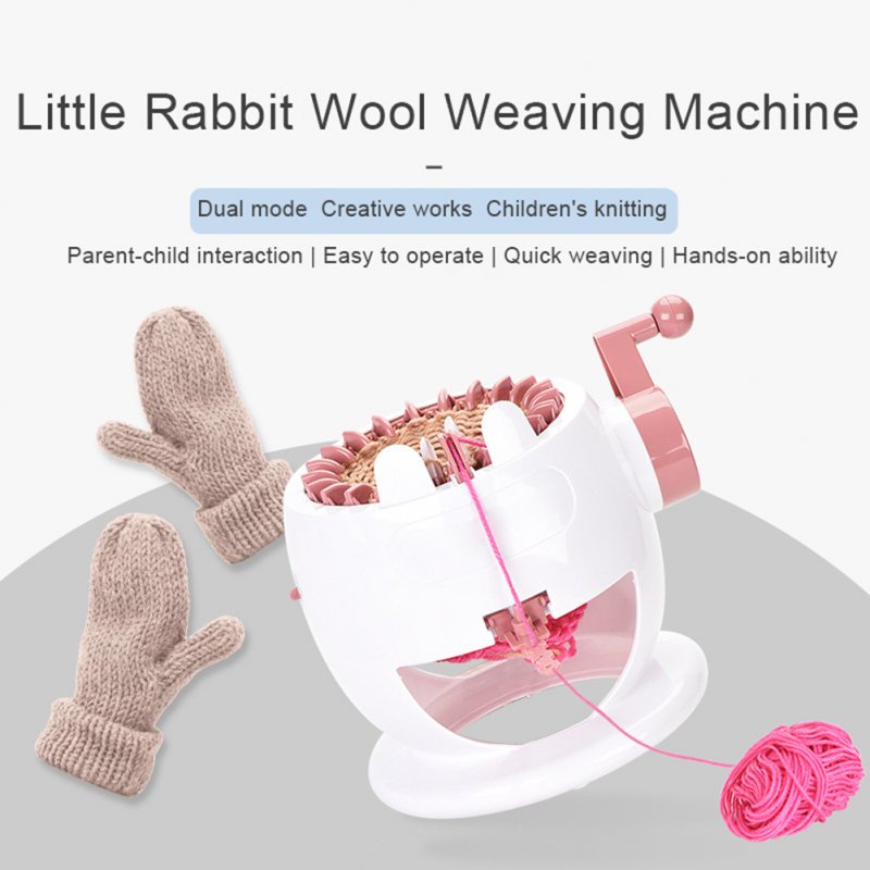22 Needles Knitting Machine DIY Sweater Scarf Socks Knitting Smart Weaving Machines For Kids Gifts 