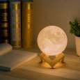 3D Moonlight Desk Lamp 18cm