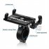 Bicycle Cell Phone Mount Holder Handlebars Bracket Aluminum Support Bike Accessories For 3 0 6 8 Inch Phone black
