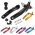 Bicycle Crank IXF Left Right Crank   Middle Shaft Bicycle Crankset Bicycle Accessories Bike Part Black left and right crank   center shaft