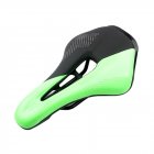 Bicycle Cushion Mountain Bike Road Bike Seat Hollow Breathable Comfortable Saddle  Black   green 24 14 8 4 5