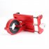 Bicycle Cycling Aluminum Alloy Phone Holder Metal Simple Design Stable Phone Bracket Adjustable 55 100mm 360 Degrees Rotation Holder silver