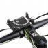 Bicycle Cycling Aluminum Alloy Phone Holder Metal Simple Design Stable Phone Bracket Adjustable 55 100mm 360 Degrees Rotation Holder silver