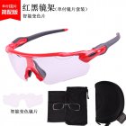 Bicycle Cycling Glasses Color-changing Windproof Sunglasses Protection Goggles Eyewear Sports Running Spectacles