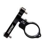 Bicycle Cycling Outdoor <span style='color:#F7840C'>Water</span> <span style='color:#F7840C'>Bottle</span> Clamp Bolt Cage Holder Adapter Support Aluminum Alloy Kettle Rack Mount black