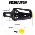 Bicycle Electric Scooter Water Bottle Cup Holder Kettle Stand Kettle Bracket Spare Part black